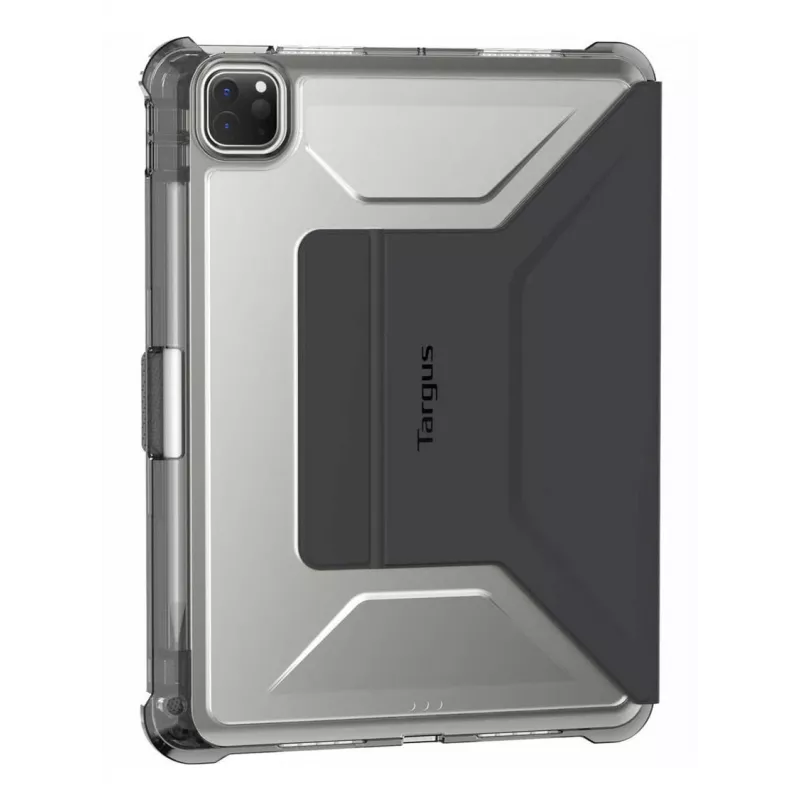 Targus Pro-Tek THZ984GL caurspīdīgs maciņš planšetei iPad Pro 11 collu (M4), 27,9 cm (11 collu), TPU, caurspīdīgs/melns