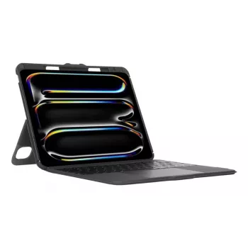 Targus VersaVu Bluetooth tastatūras maciņš iPad Pro 13 inch (M4), melns, spāņu izkārtojums