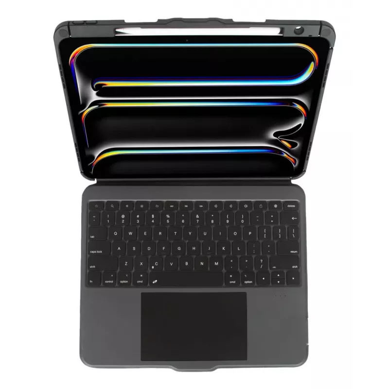 Targus VersaVu Bluetooth tastatūras maciņš iPad Pro 13 inch (M4), melns, spāņu izkārtojums