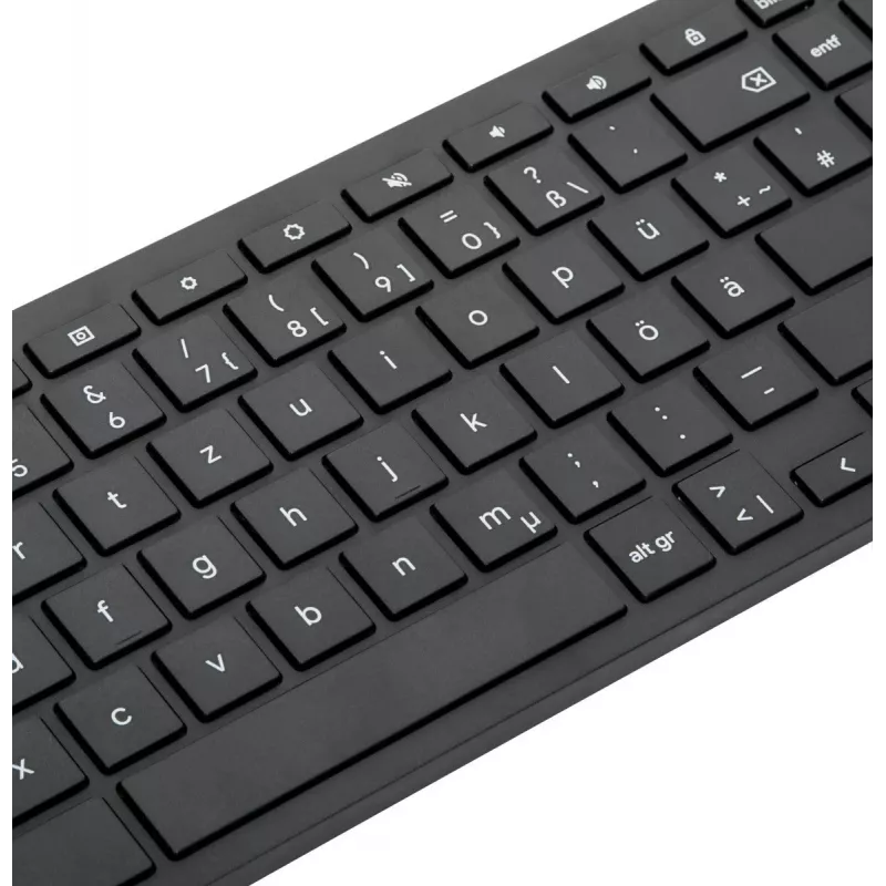 Targus tastatūra Bluetooth QWERTZ vācu melna pilna izmēra