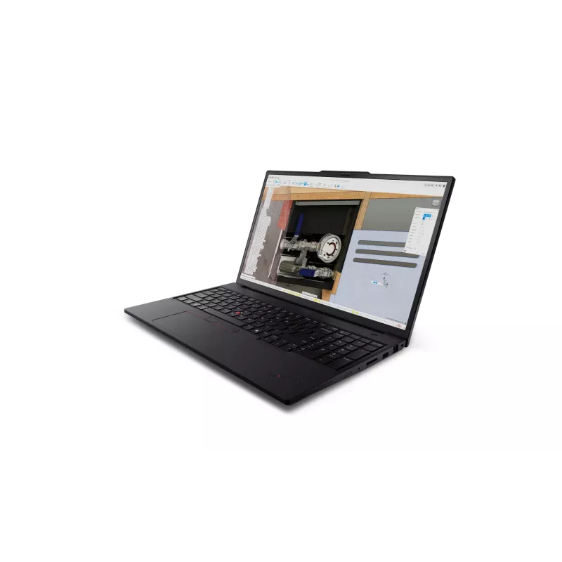 Lenovo ThinkPad P16v Gen 3 (Intel) Intel Core Ultra 7 255H Mobilā darbstacija 40,6 cm (16 collu) WUXGA 32 GB DDR5-SDRAM 1 TB SSD NVIDIA RTX PRO 1000 Blackwell Wi-Fi 7 (802.11be) Windows 11 Pro Melna