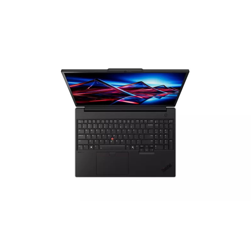 Lenovo ThinkPad P16v Gen 3 (Intel) Intel Core Ultra 7 255H Mobilā darbstacija 40,6 cm (16 collu) WUXGA 32 GB DDR5-SDRAM 1 TB SSD NVIDIA RTX PRO 1000 Blackwell Wi-Fi 7 (802.11be) Windows 11 Pro Melna