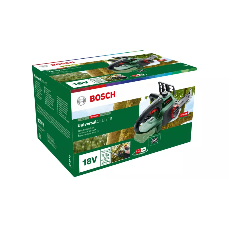 Motorzāģis Bosch UniversalChain 18