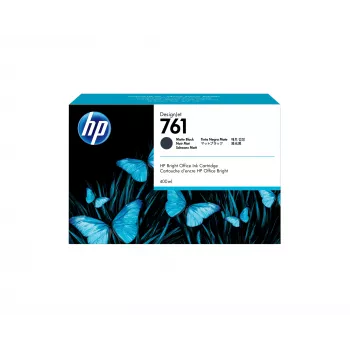 HP 761 400 ml matēti melna tintes kasetne DesignJet (CM991A)