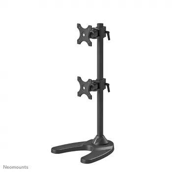 Neomounts FPMA-D700DDV Monitora statīvs 10-27 collām, Brīvstāvošs/Caur urbumu, 6 kg, 25.4 cm (10 inch), 68.6 cm (27 inch), 100 x 100 mm, Melns