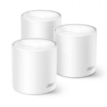 TP-Link Deco X1500 (3 iepakojumā) AX1500 Wi-Fi 6 tīkla sistēma, balta