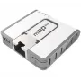 MIKROTIK mAP Lite — kompakts bezvadu piekļuves punkts un maršrutētājs ar 650 MHz CPU, 64 MB RAM, 1x LAN, iebūvētām divām antenām