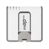 MIKROTIK mAP Lite — kompakts bezvadu piekļuves punkts un maršrutētājs ar 650 MHz CPU, 64 MB RAM, 1x LAN, iebūvētām divām antenām