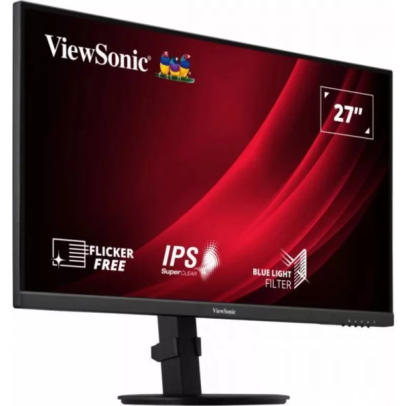 Viewsonic VG2709-2K-MHD-2 27 inch QHD IPS monitors 2560x1440 LED melns