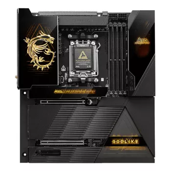Mātesplate MSI MEG X870E GODLIKE — X870E chipset, AM5 ligzda, E-ATX, DDR5 atbalsts