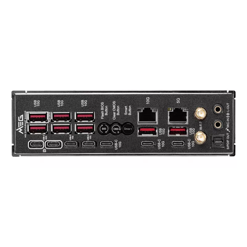 Mātesplate MSI MEG X870E GODLIKE — X870E chipset, AM5 ligzda, E-ATX, DDR5 atbalsts