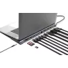 Dock/Hub Manhattan USB-C 10 Porti 4K 60Hz Power Delivery