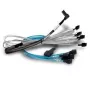 SAS kabelis Broadcom 05-60002-00, 1 m, x8 SFF-8654 uz 2 x4 SFF-8643