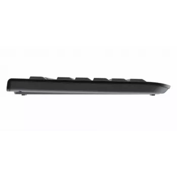 CHERRY DC 2000 tastatūra ar peli, universāla USB, QWERTY, US angļu, melna