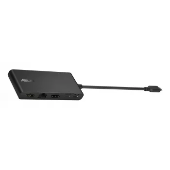 ASUS Dual 4K USB-C Dock DC201 vadu USB 3.2 Gen 2 (3.1 Gen 2) Type-C melns