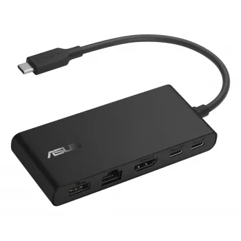 ASUS Dual 4K USB-C Dock DC201 vadu USB 3.2 Gen 2 (3.1 Gen 2) Type-C melns