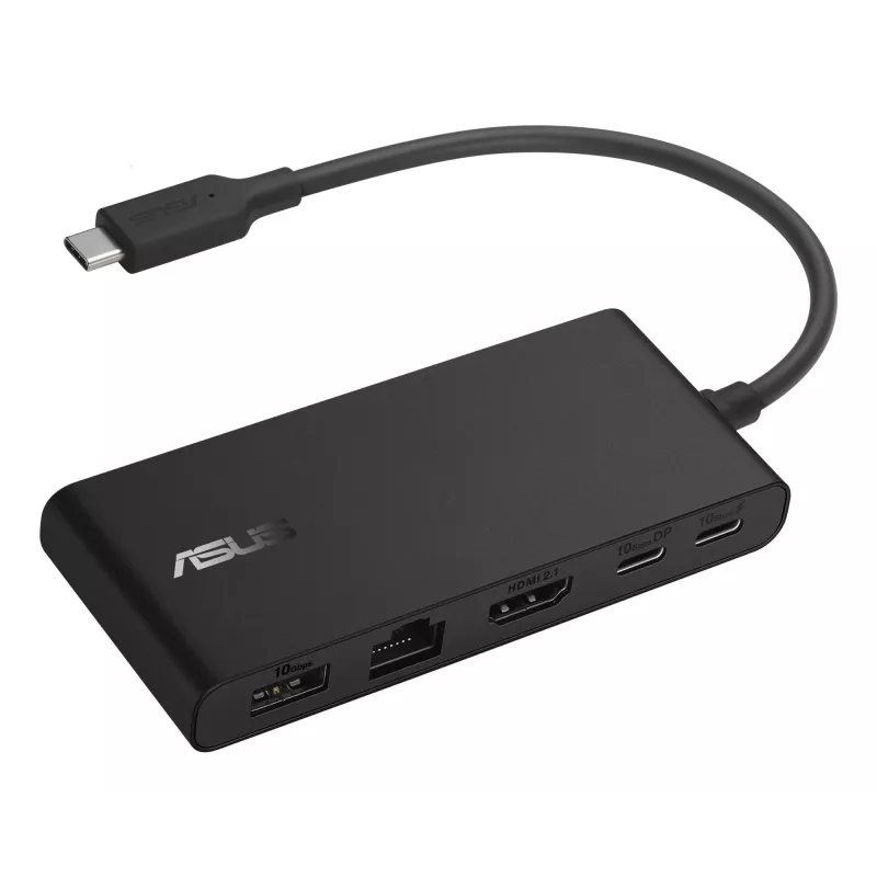 ASUS Dual 4K USB-C Dock DC201 vadu USB 3.2 Gen 2 (3.1 Gen 2) Type-C melns