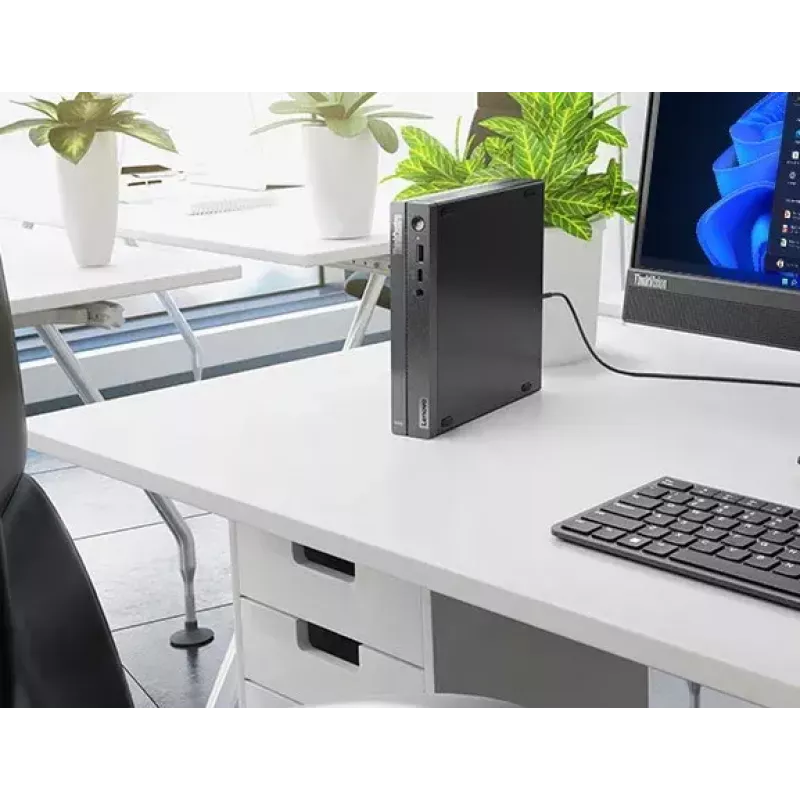 Lenovo ThinkCentre neo 50q Gen 4 Mini dators ar Intel® Core™ i5-13420H, 8 GB RAM, 256 GB SSD, Windows 11 Pro, melns