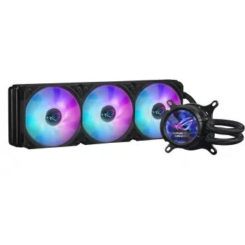 ASUS ROG STRIX LC III 360 ARGB procesora šķidruma dzesētājs 360 mm melns