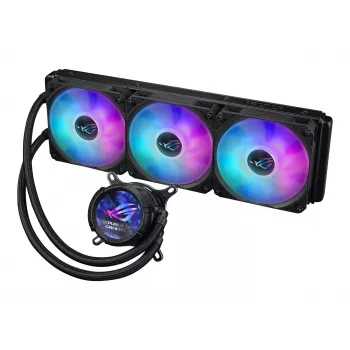 ASUS ROG STRIX LC III 360 ARGB procesora šķidruma dzesētājs 360 mm melns