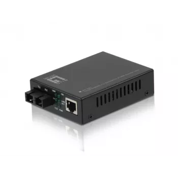 LevelOne GVT-2001 RJ45–SC Gigabit mediju pārveidotājs, daudzmodu šķiedra, 550m