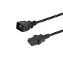 Equip 112141 strāvas kabelis melns 3 m IEC C20 - IEC C13
