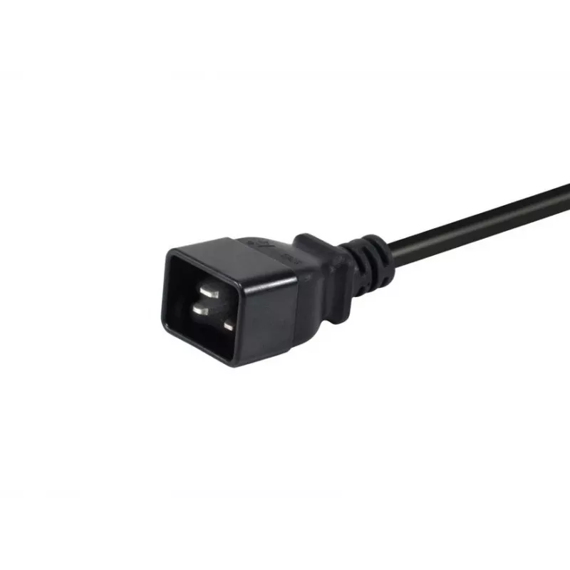 Equip 112141 strāvas kabelis melns 3 m IEC C20 - IEC C13