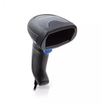 DATALOGIC Quickscan Lite 2500 2D skenera komplekts ar spolētu USB un statīvu, melns