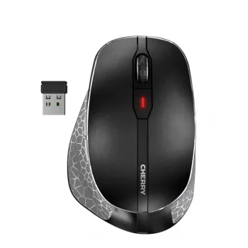 CHERRY MW 8C ERGO pele bezvadu, optiskā, 3000 DPI, RF Wireless + Bluetooth, labai rokai