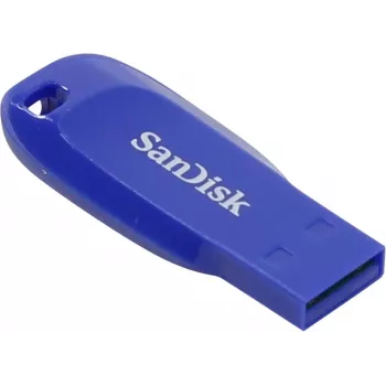 WESTERN DIGITAL SanDisk Cruzer Blade 64 GB USB 2.0 zibatmiņa, zila