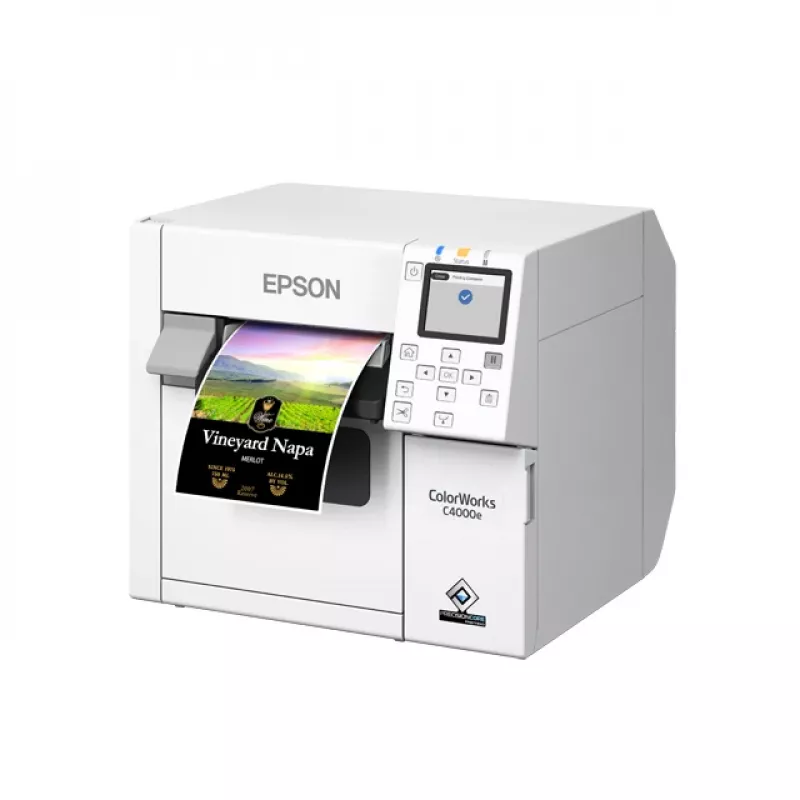 Epson CW-C4000e (mk) etiķešu printeris, tintes krāsu, 1200 x 1200 DPI, 102 mm/s, vadu