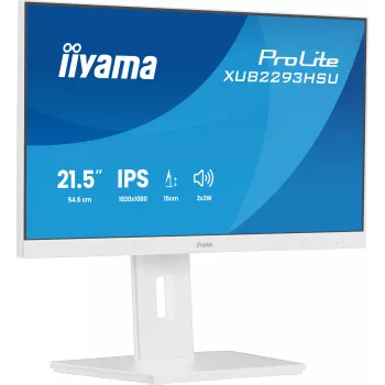 Iiyama ProLite XUB2293HSU-W7 21,5 collu Full HD LED monitors, balts