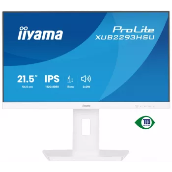 Iiyama ProLite XUB2293HSU-W7 21,5 collu Full HD LED monitors, balts