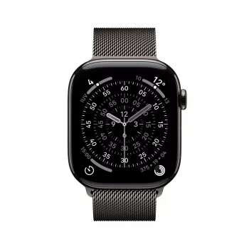 APPLE Watch Series 11 GPS + Cellular 46mm Slate Titanium korpuss ar Slate Milanese cilpu S/M