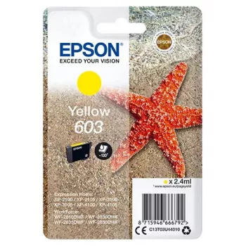 Epson C13T03U44020 oriģinālā dzeltenā tintes kasetne 1 gab. Standarta ietilpība