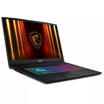 MSI Katana 17 HX B14WFK klēpjdators 17,3 inch Full HD, Intel Core i7-14650HX, 16 GB DDR5, 1 TB SSD, NVIDIA GeForce RTX 5060, Windows 11 Home, melns