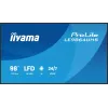 iiyama ProLite LE9864UHS-B1AG digitālās zīmes displejs 98 collas 4K Ultra HD 500 cd/m² Android 24/7