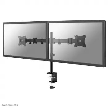 Neomounts NM-D135DBLACK Monitora roka 10-27 collām, Skava/Stiprinājums caurumā, 8 kg, 25,4 cm (10 inch), 68,6 cm (27 inch), 100 x 100 mm, Melna