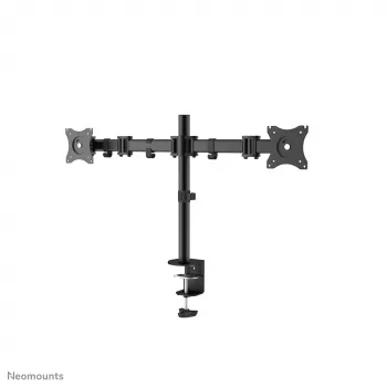 Neomounts NM-D135DBLACK Monitora roka 10-27 collām, Skava/Stiprinājums caurumā, 8 kg, 25,4 cm (10 inch), 68,6 cm (27 inch), 100 x 100 mm, Melna