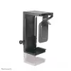 Neomounts CPU-D075BLACK CPU turētājs - līdz 10 kg - universāls, zem galda stiprināms, melns, tērauds