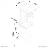 Neomounts CPU-D075BLACK CPU turētājs - līdz 10 kg - universāls, zem galda stiprināms, melns, tērauds