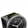 Braun BC07SB-DCF kvarca modinātājpulkstenis Melns, Sudrabs
