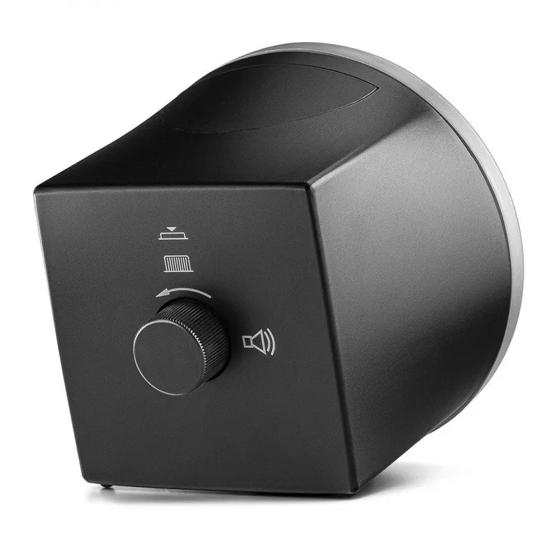 Braun BC07SB-DCF kvarca modinātājpulkstenis Melns, Sudrabs