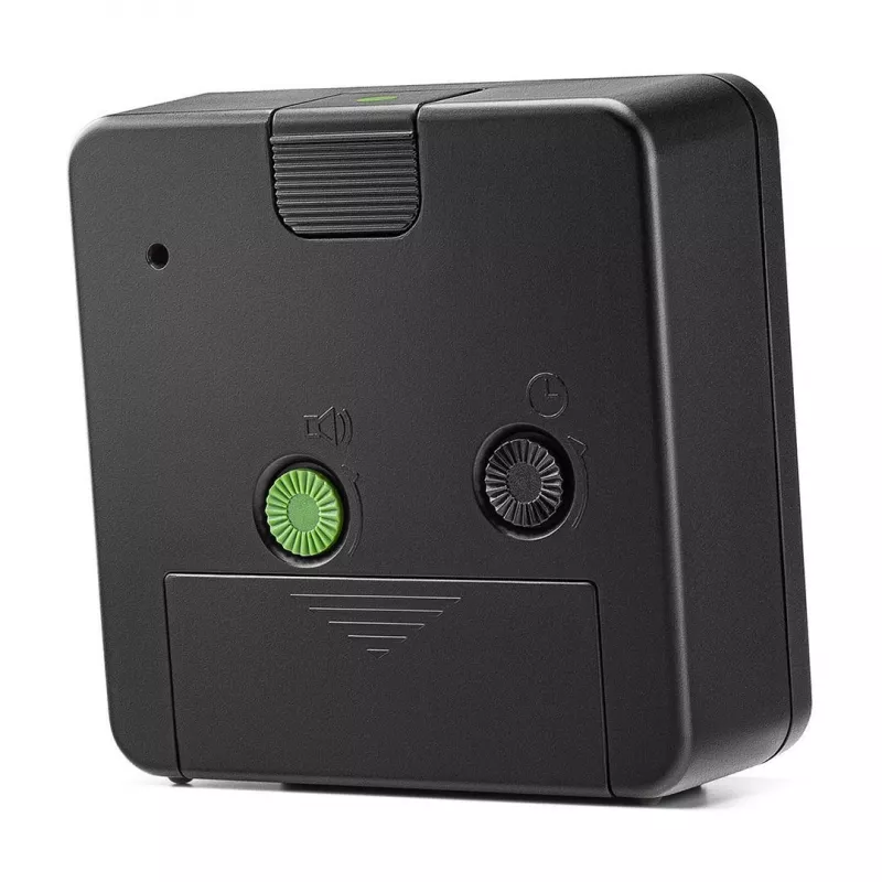 Braun BC03B Kvarca modinātājpulkstenis Melns