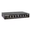 NETGEAR GS308-300PES tīkla slēdzis Nepārvaldīts L2 Gigabit Ethernet (10/100/1000) Melns
