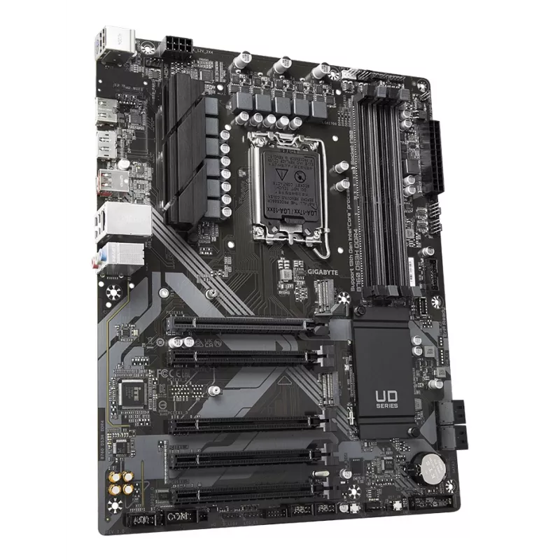 GIGABYTE B760 DS3H DDR4 mātesplate - atbalsta Intel Core 14. paaudzes CPU, 18+2+1 fāžu digitālais VRM, līdz 5333MHz DDR4 (OC), 2xPCIe 4.0 M.2, GbE LAN, USB 3.2 Gen 2