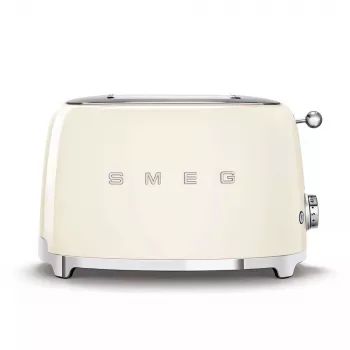Smeg TSF01CREU grauzdētājs krēmkrāsā 2 šķēlēm