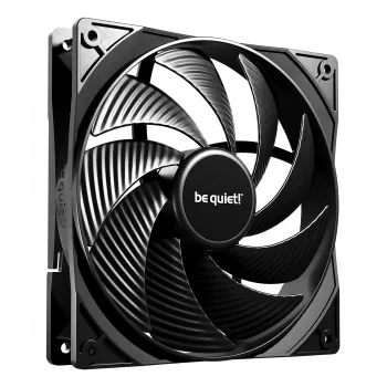 be quiet! Pure Wings 3 140mm PWM high-speed Triple Pack — 3 datora korpusa ventilatori, 14 cm, melni