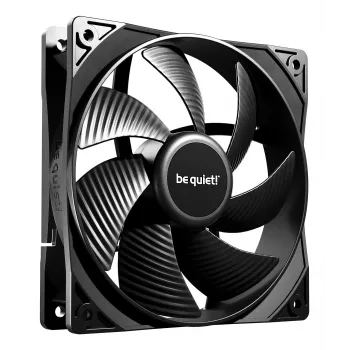 Datora korpusa ventilators be quiet! Pure Wings 3 120 mm PWM 1600 RPM 84,8 m³/h 1,45 mmH2O slīdgultnis melns 3 komplektā