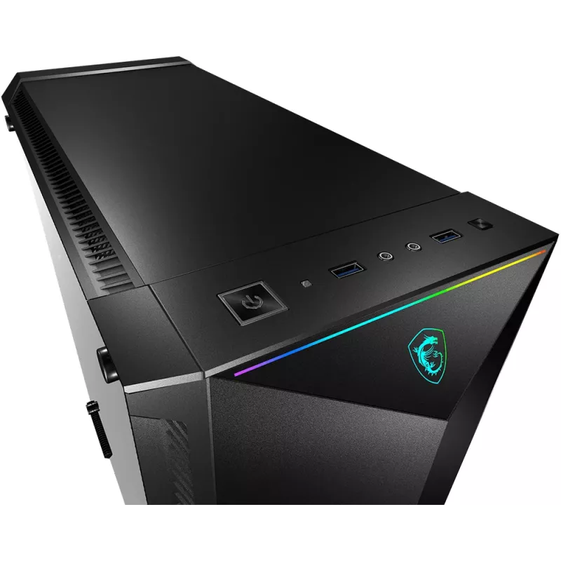 Datora korpuss MSI MPG GUNGNIR 100 Midi Tower Melns